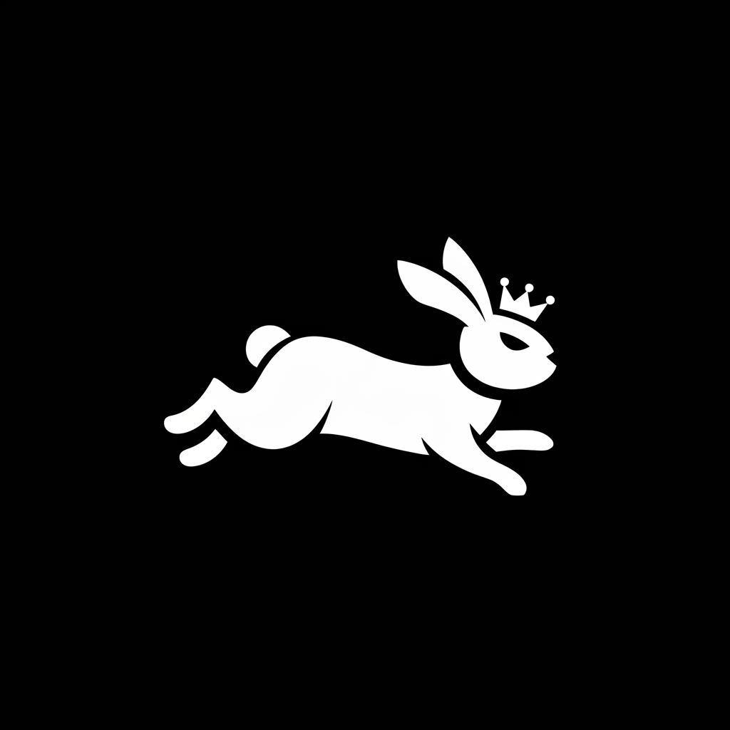 The Crowned White Rabbit